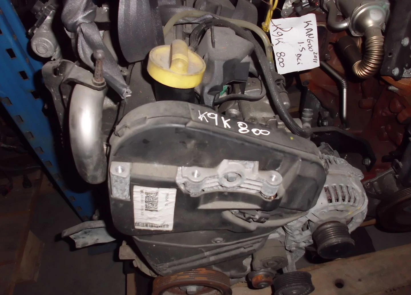 Motor 1.5 DCI K9K800